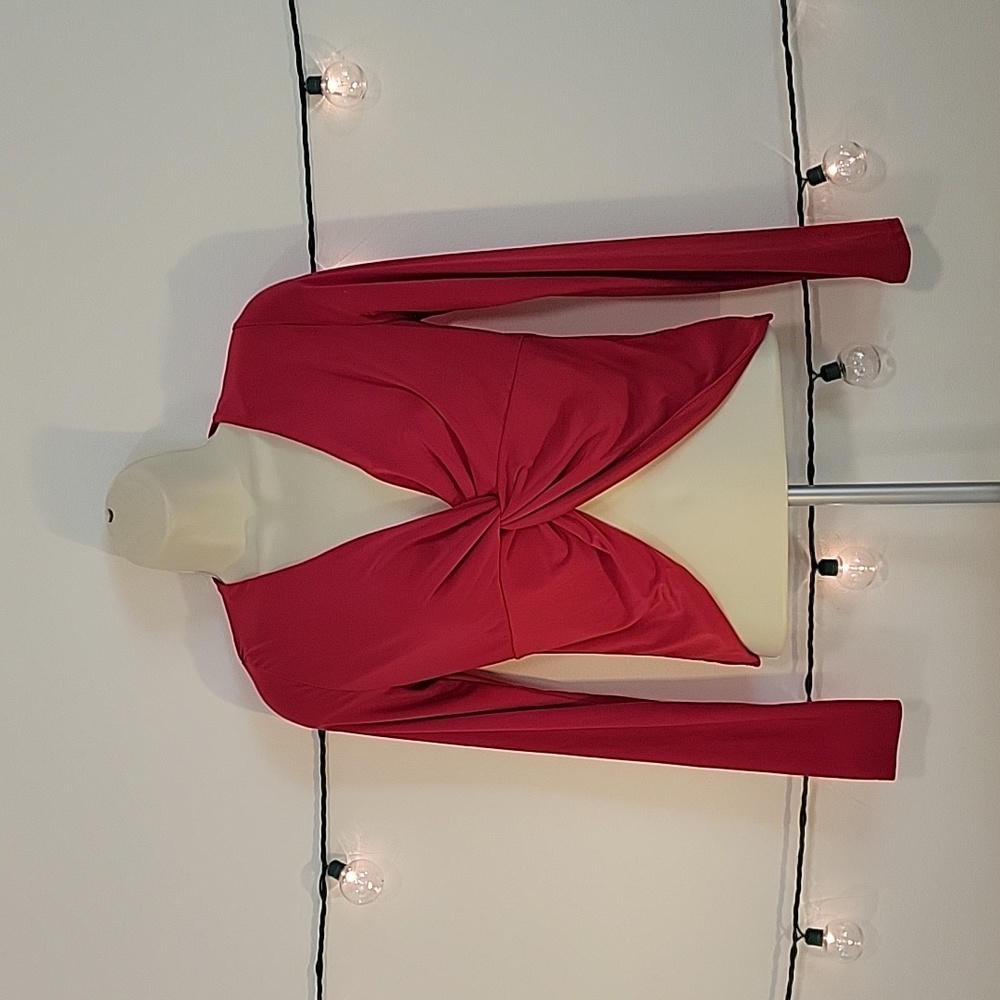 21 SAINTS Red Crop Top. Size M